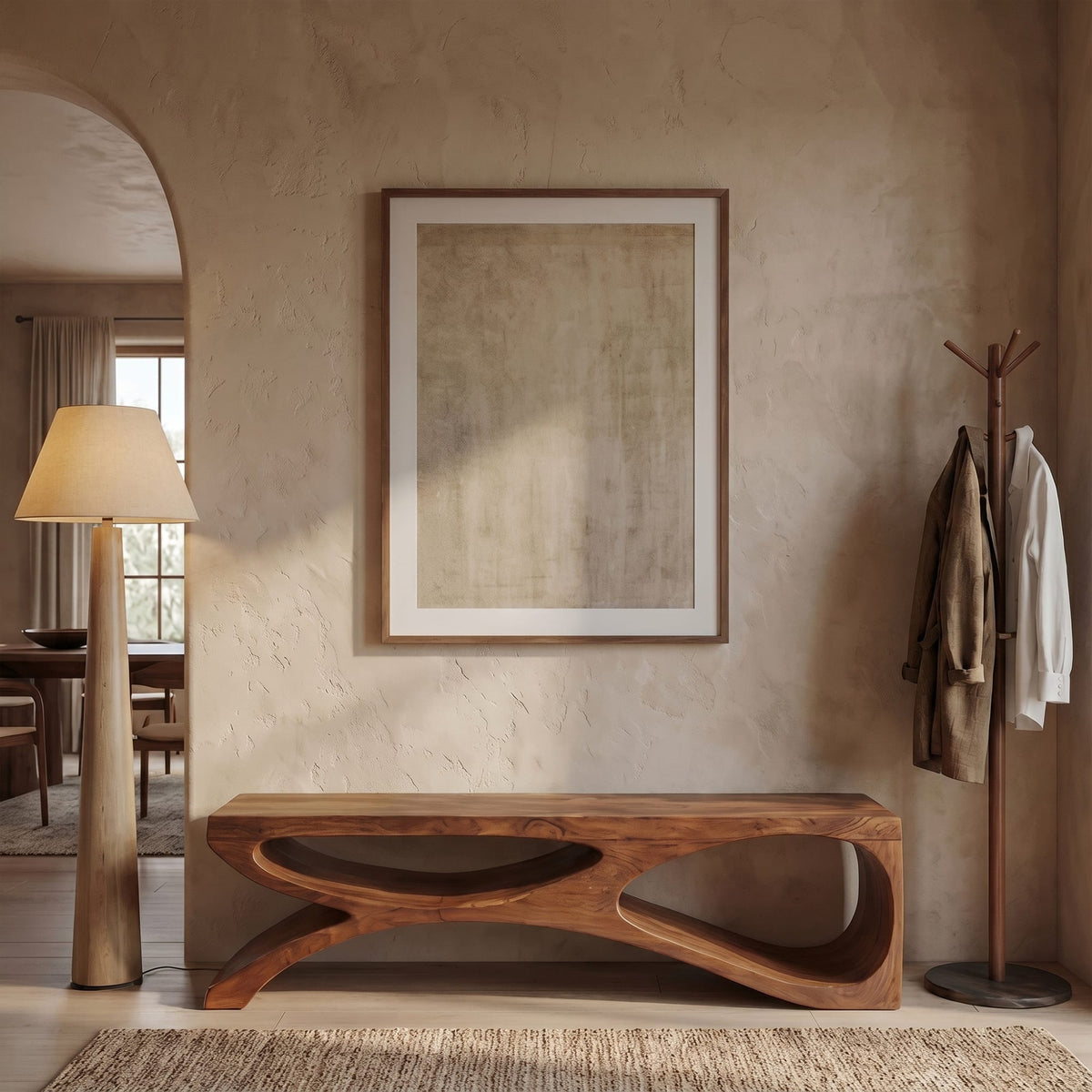 Sculptural Contemporary Headboard