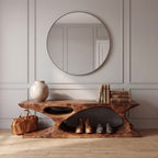 Sculptural Built-in Bench