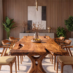 Irregular Edge Dining Table
