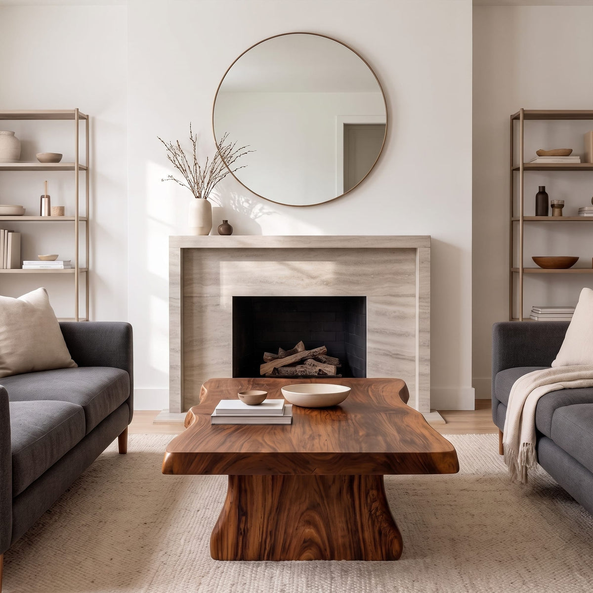 Curved Flow Coffee Table