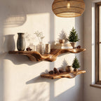 Flowing Form Floating Shelf