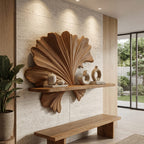 Shape Floating Solid Wall Shelf