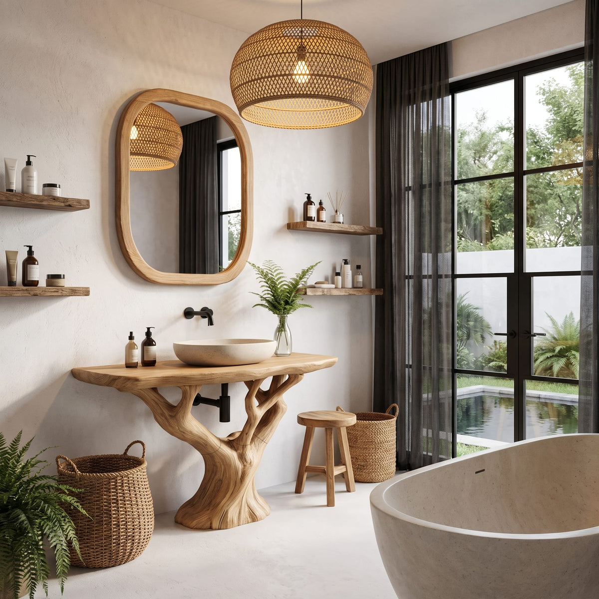 Live Edge Vanity