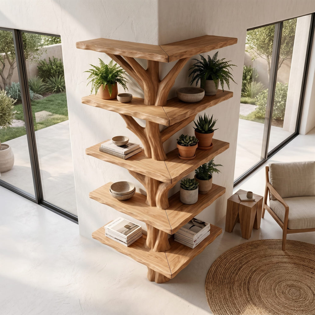 Organic Study Tree Bookshelf