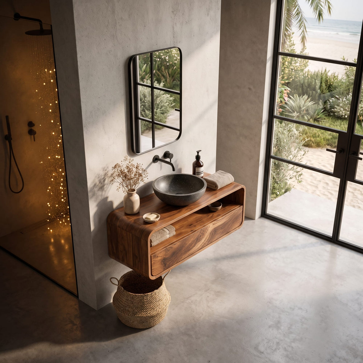 Built Storage Vanity