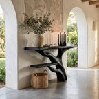 Sculptural Abstract Foyer Console Table