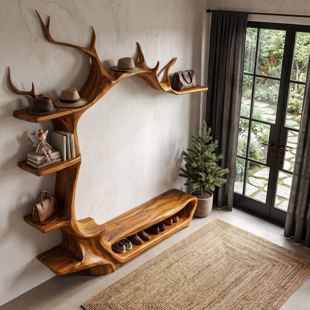 Tree Shoe Bench