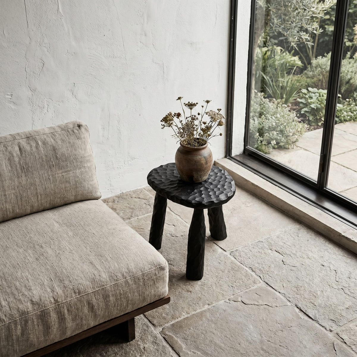 Solid Chunky Side Table