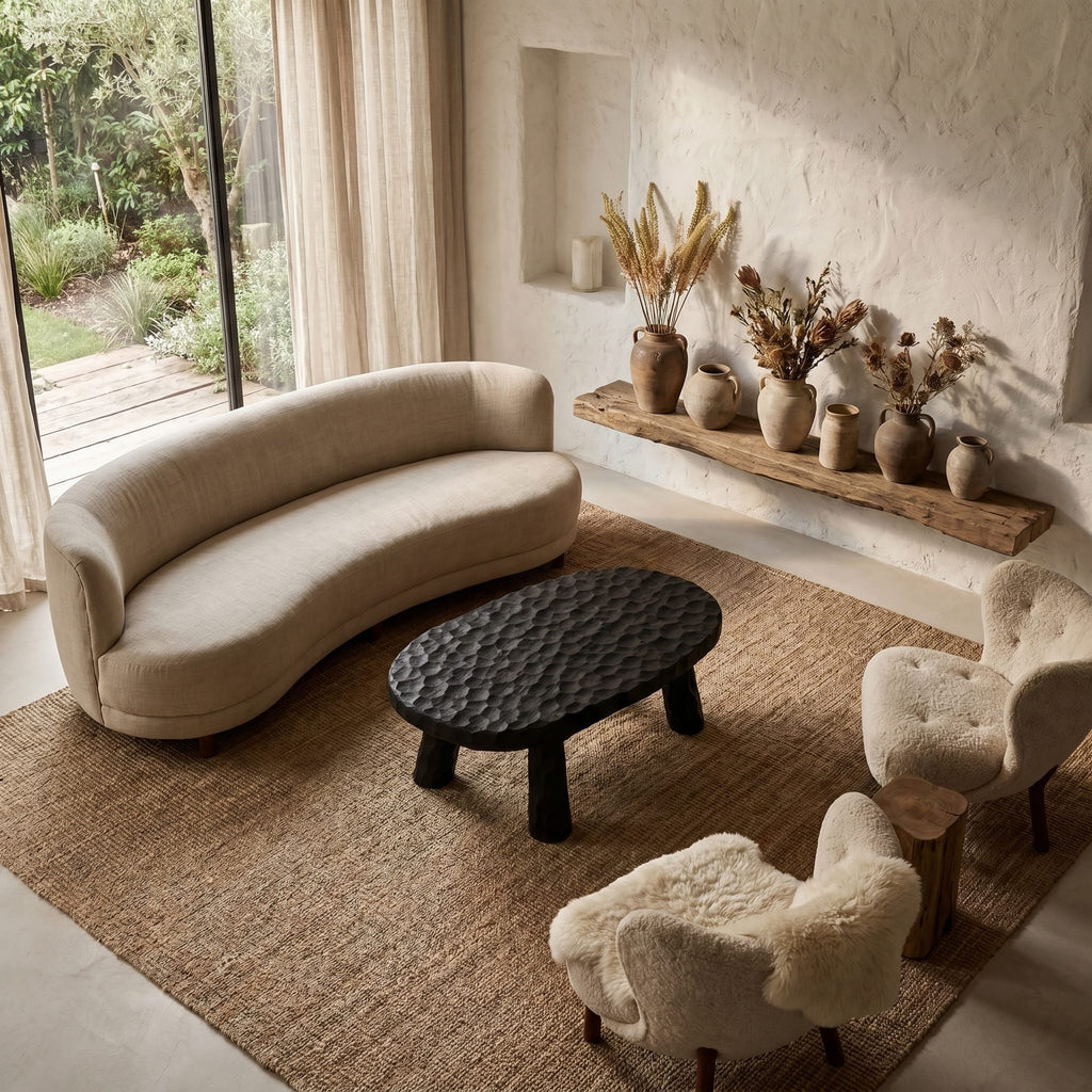 Solid Chunky Coffee Table