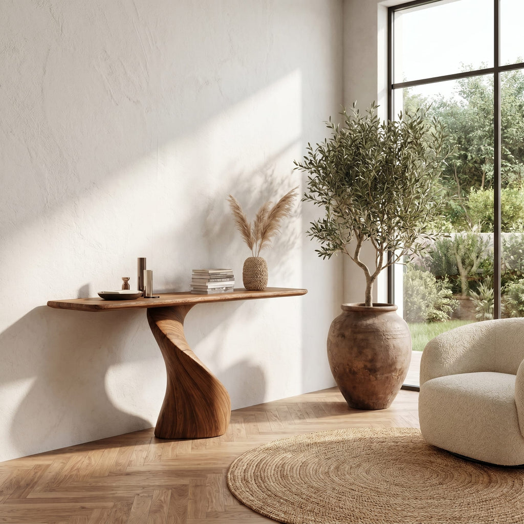 Twisted Sofa Console Table