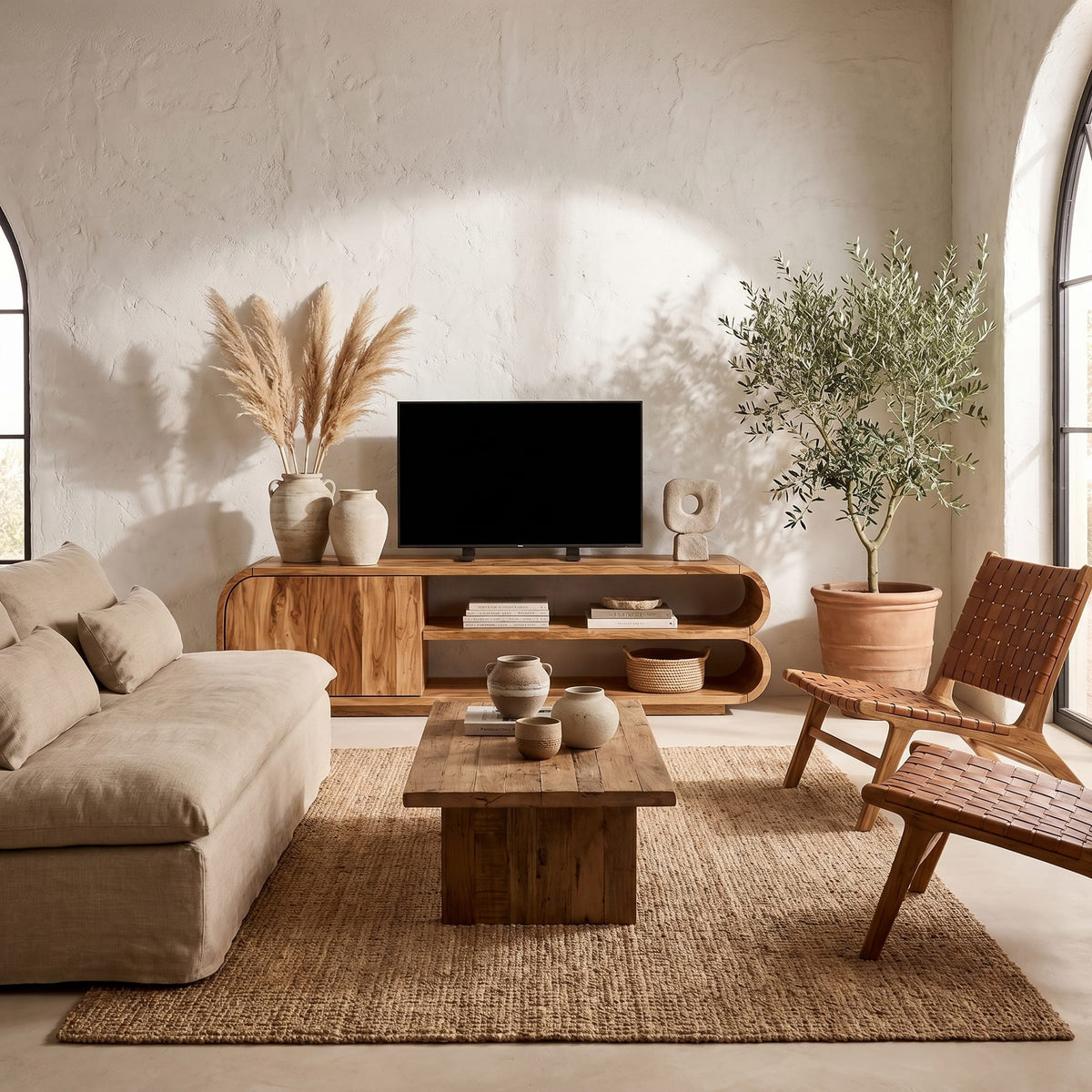 Low Profile TV Cabinet