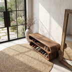 Contemporary Compartments Bench