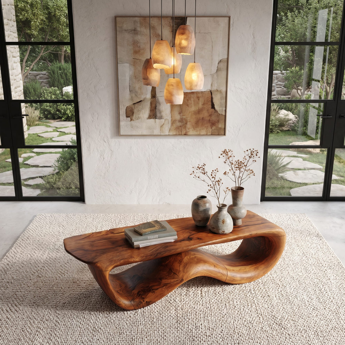 Contemporary Silhouette Coffee Table