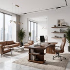 Built-in Solid Desk