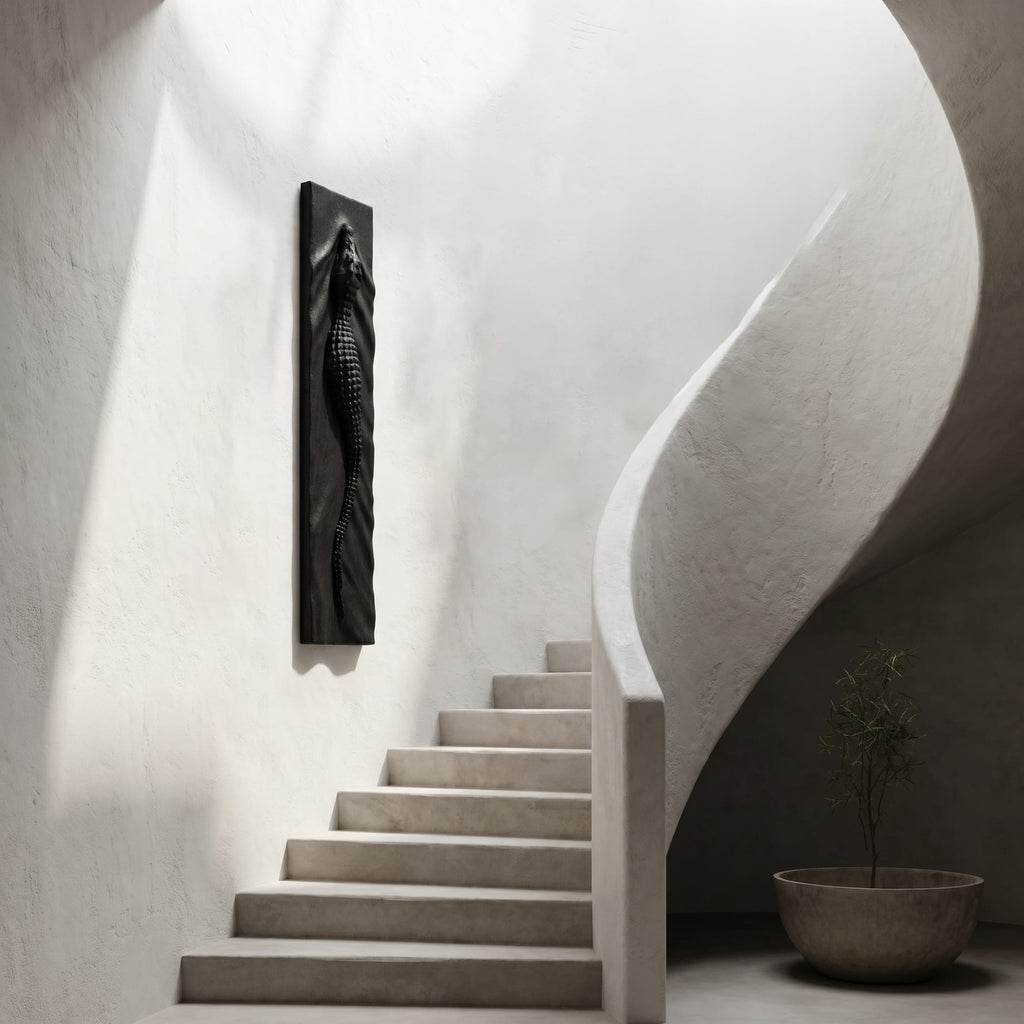 Sculptural Relief Wall Art
