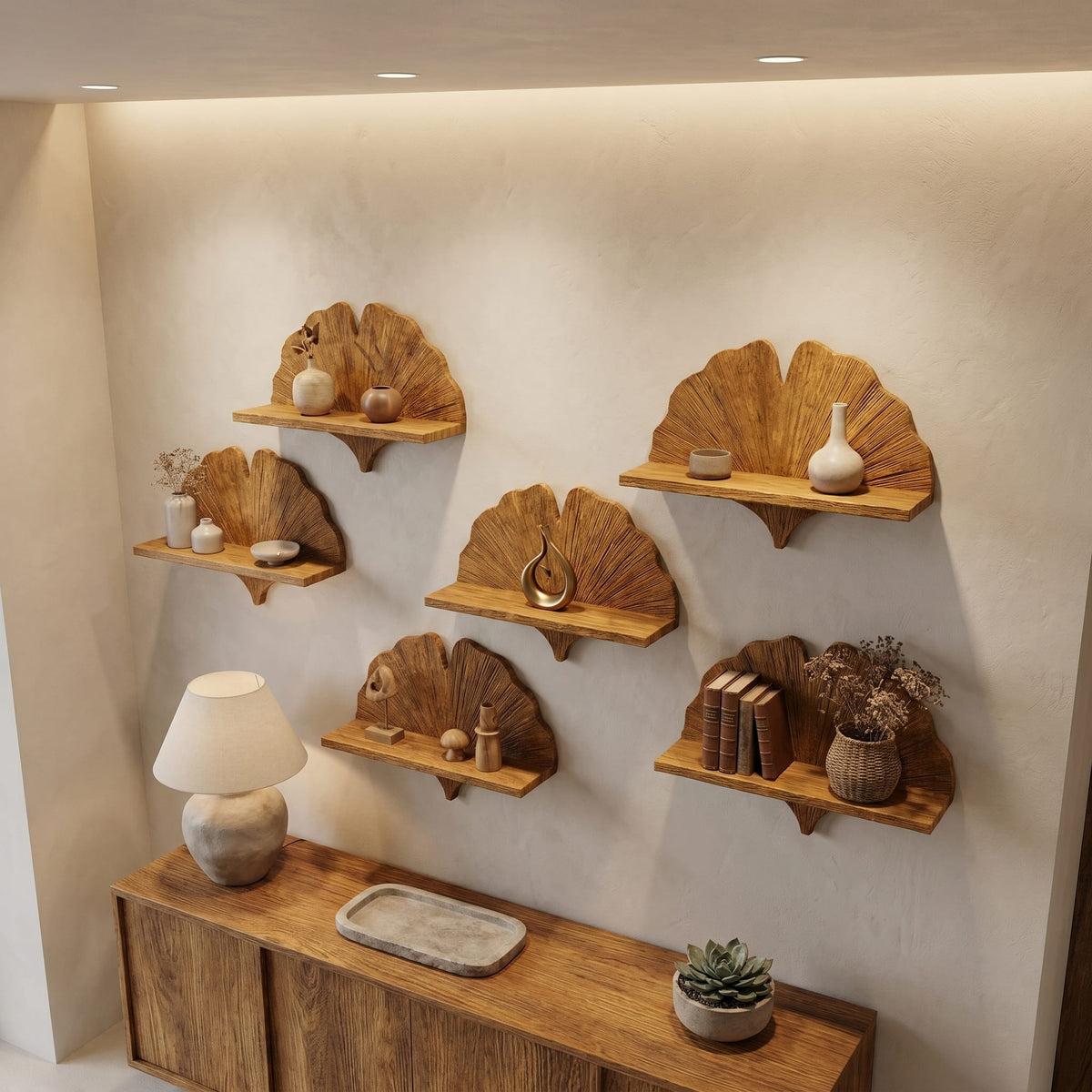 Floating Decorative Wall Shelf