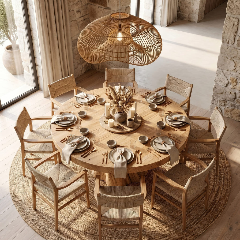 Modern Sculptural Kitchen Dining Table