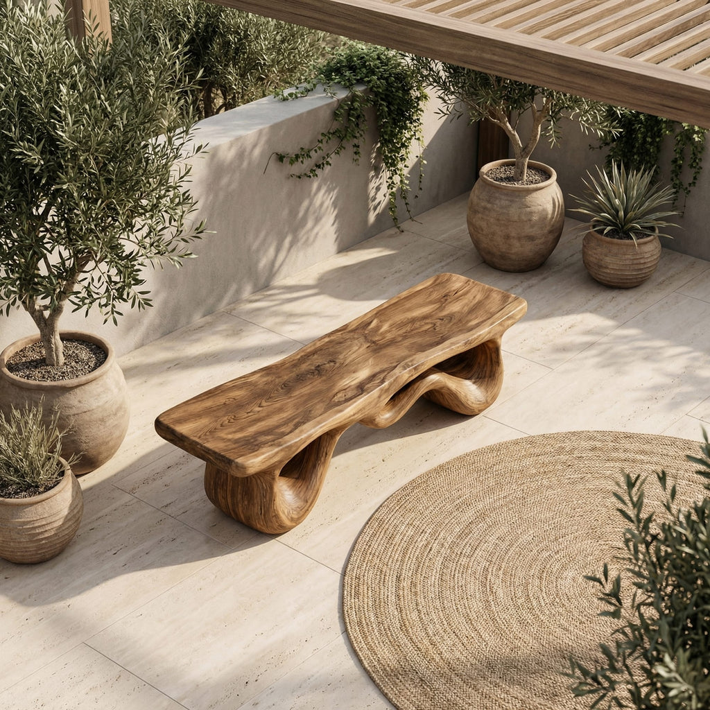 Loop Curved Bench