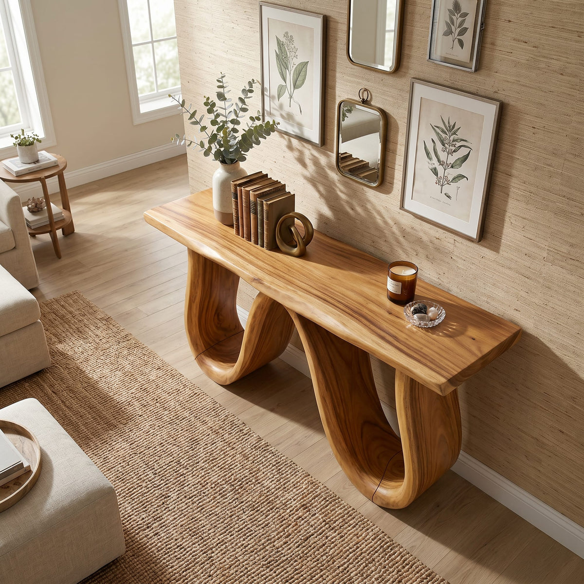 Organic Server Console Table