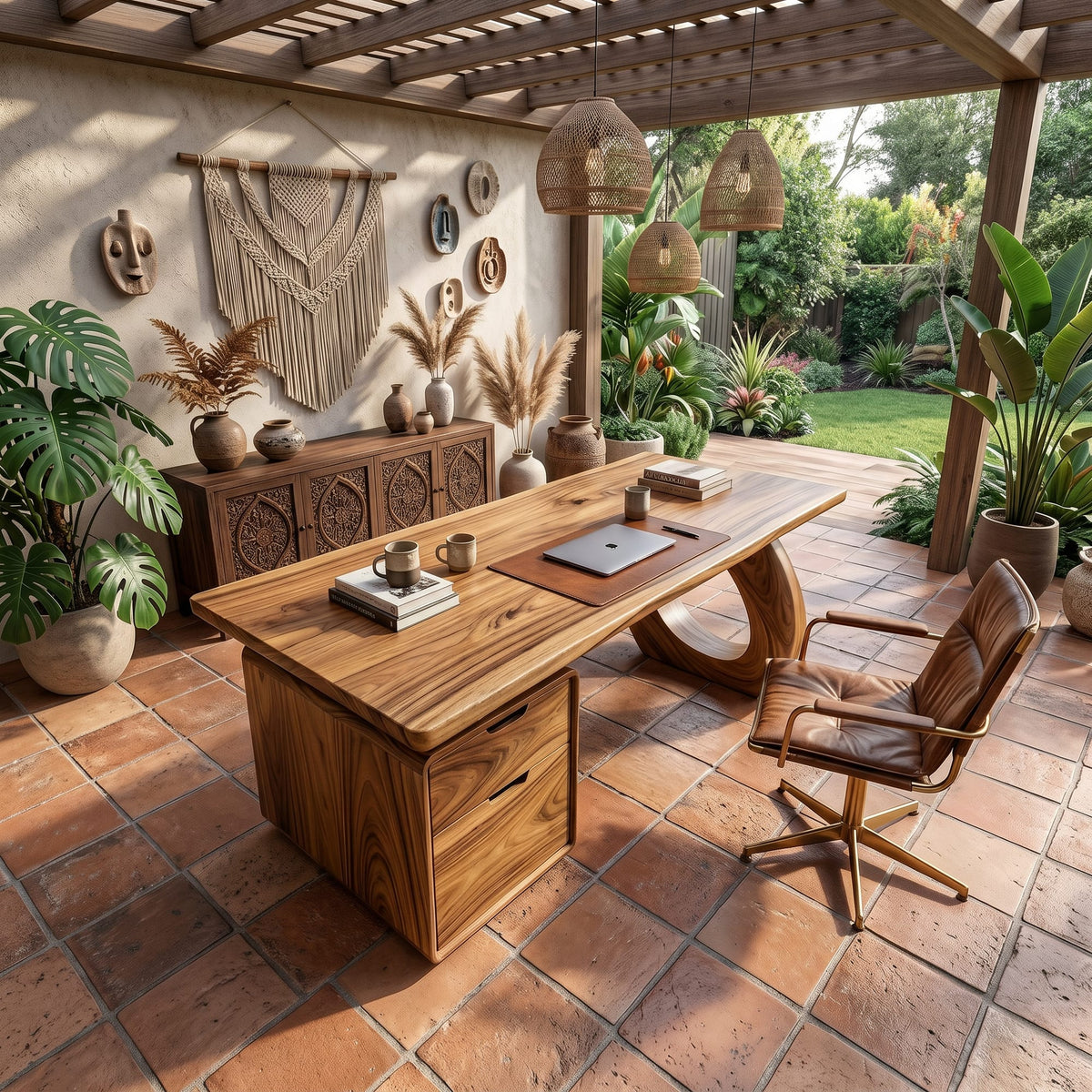 Organic Library Desk
