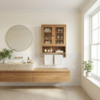 Storage Cupboard Bath Shelf