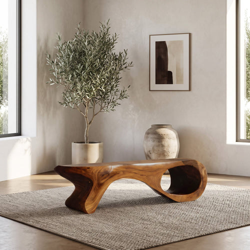 Artistic Sculptural Bench