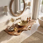 Floating Towel Bath Shelf