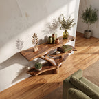 Live Edge Solid Hallway Console Table