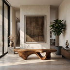 Flowing Curved Bench