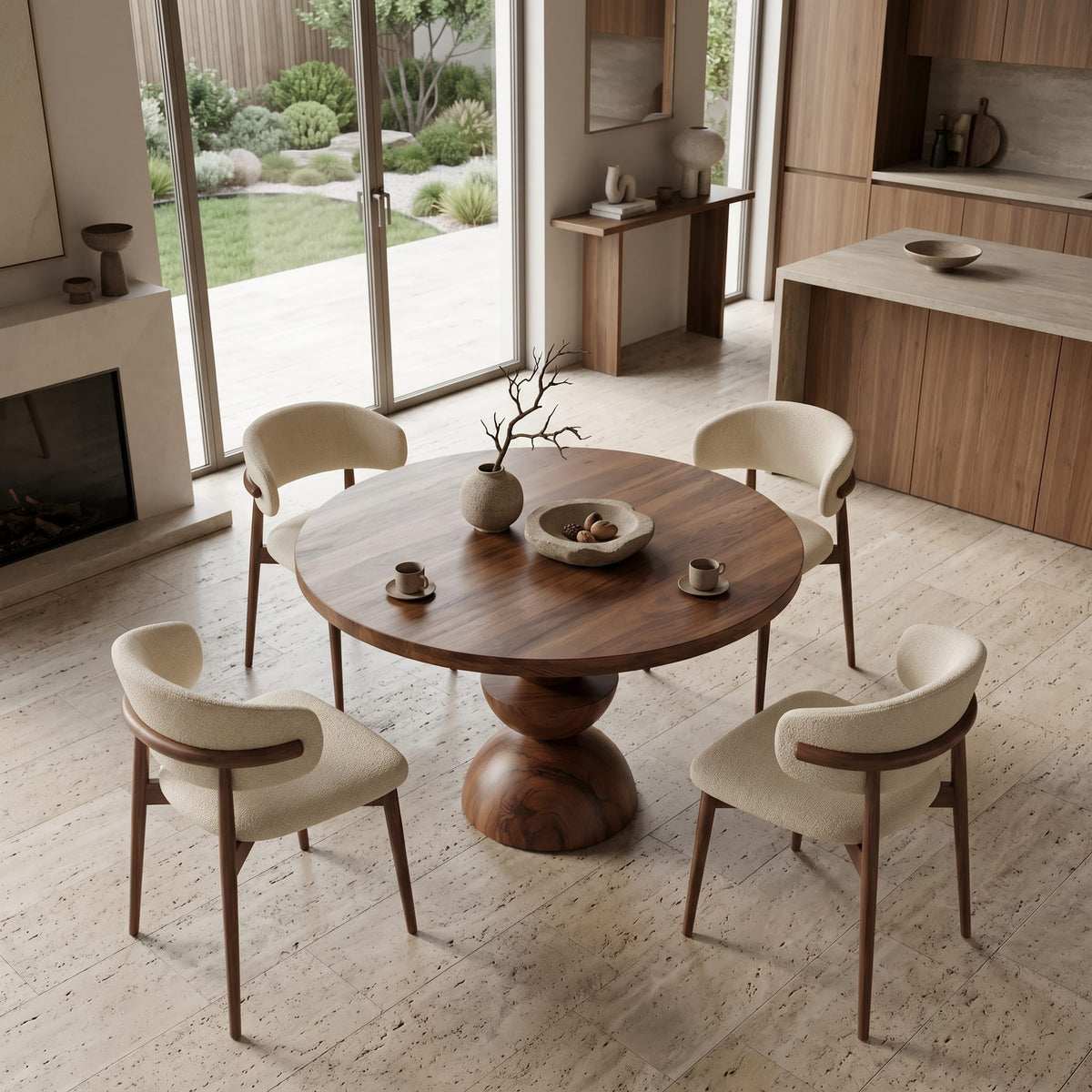 Geometric Modern Dining Table