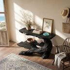 Black Coffee Console Table