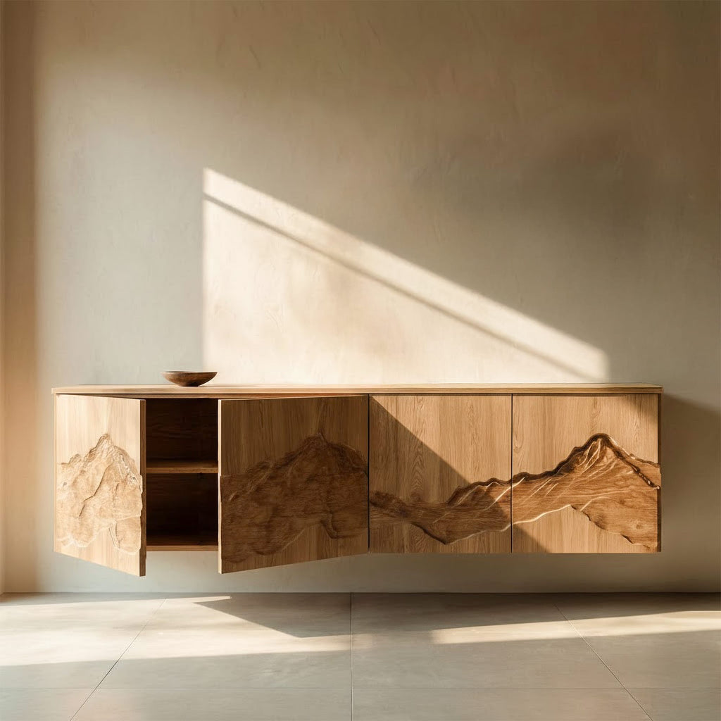 Mountain Solid Console Table