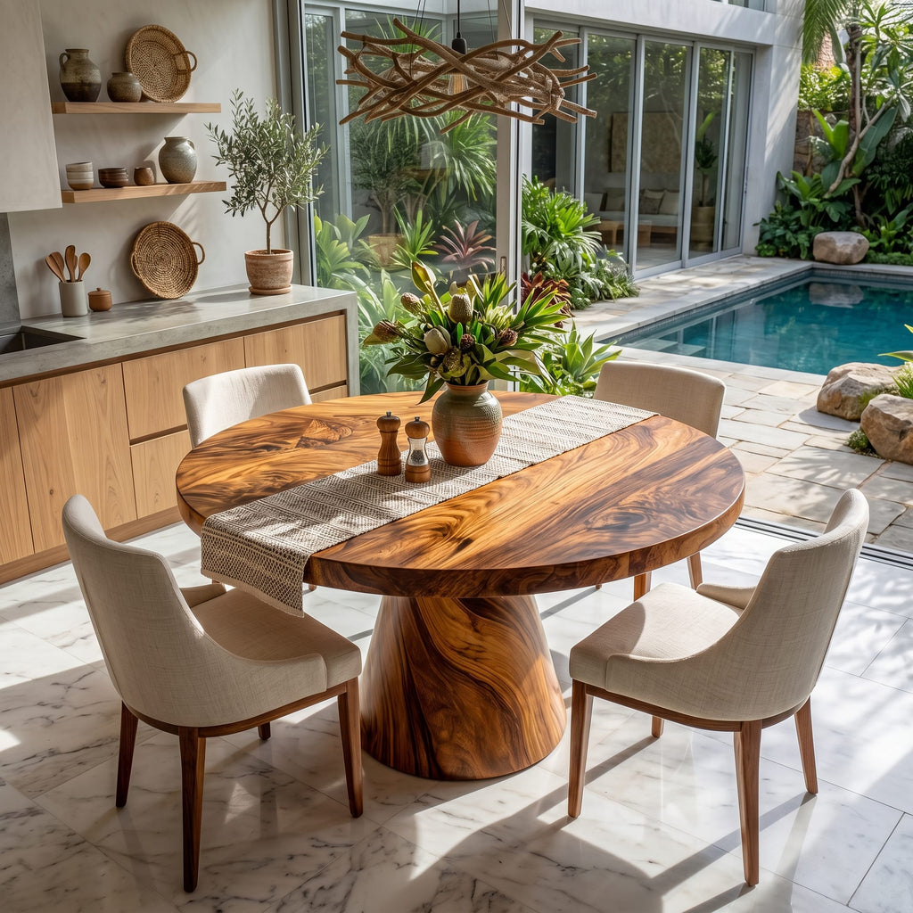 Contemporary Solid Dining Table