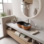 Mid Century Handcrafted Wash Basin, solid wood, built to order