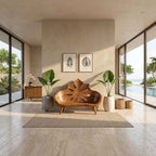 Contemporary Solid Bench