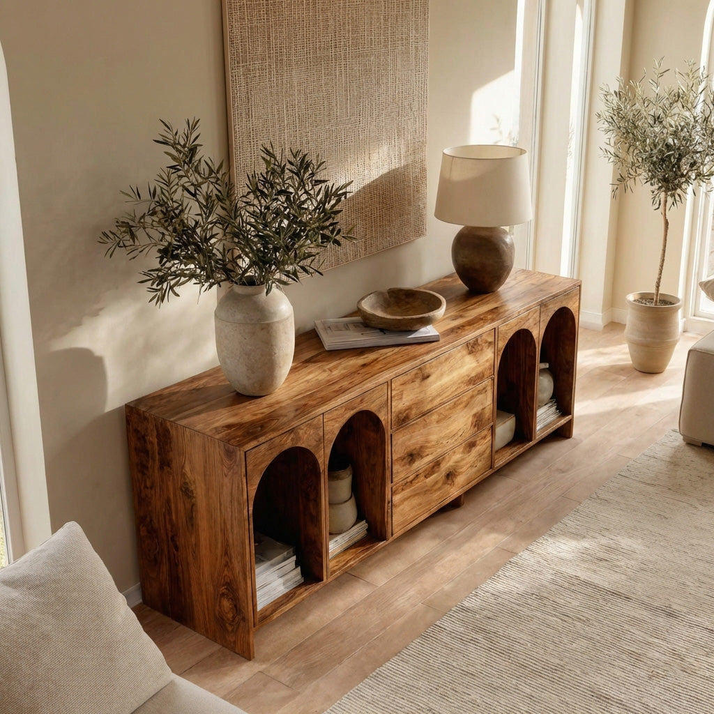 Arched Modern Sideboard