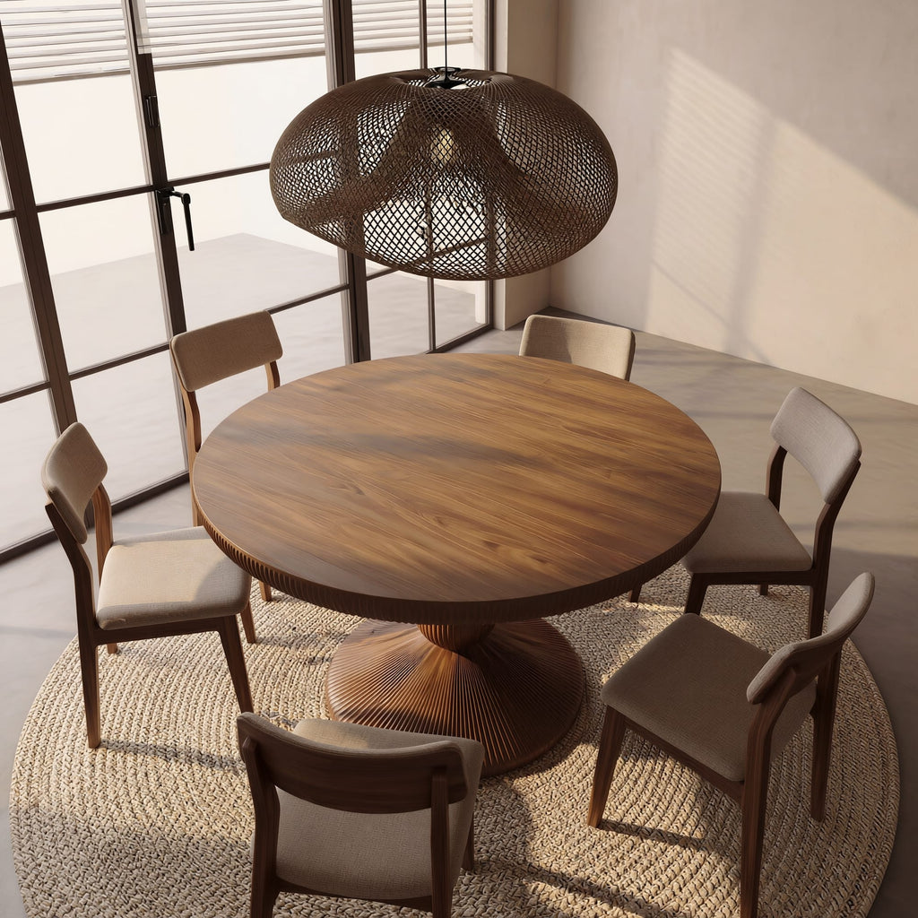 Modern Pedestal Dining Table