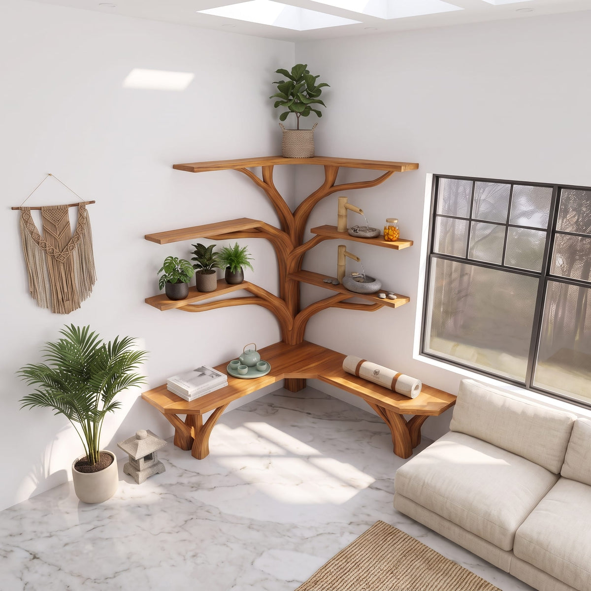 Shelf Reading Tree Bookshelf
