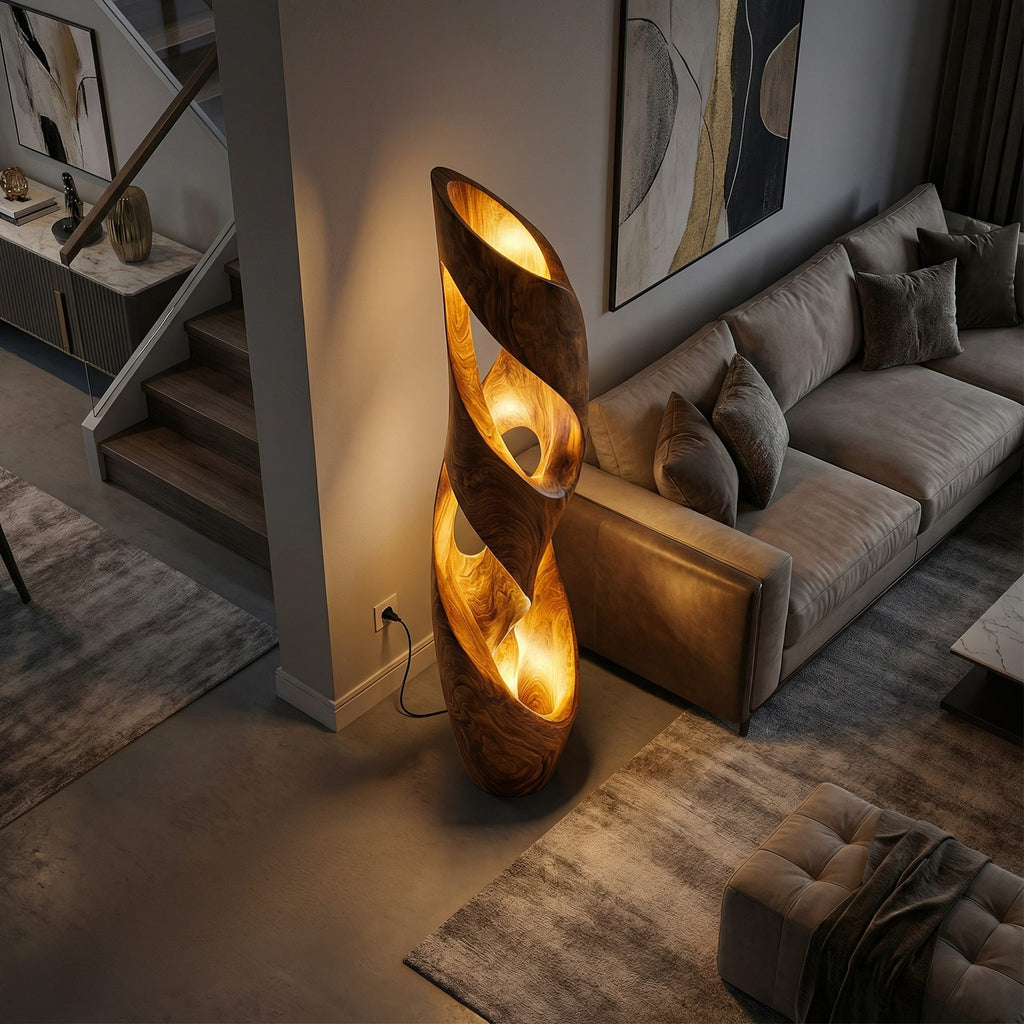 Geometric Contemporary Nightstand