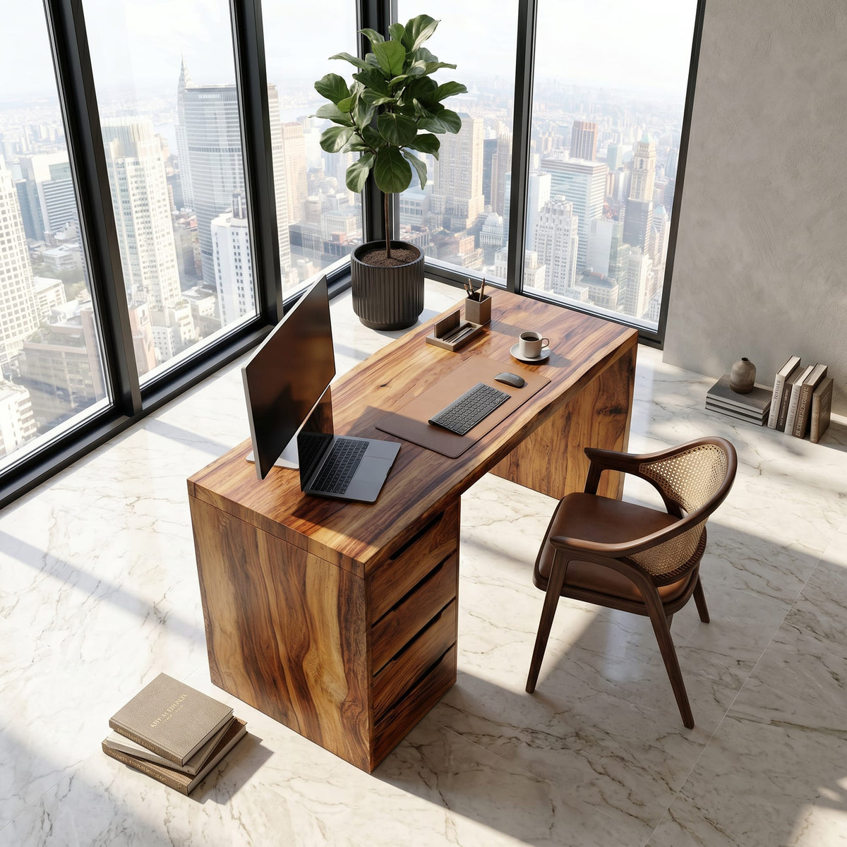 Minimal Metal Desk