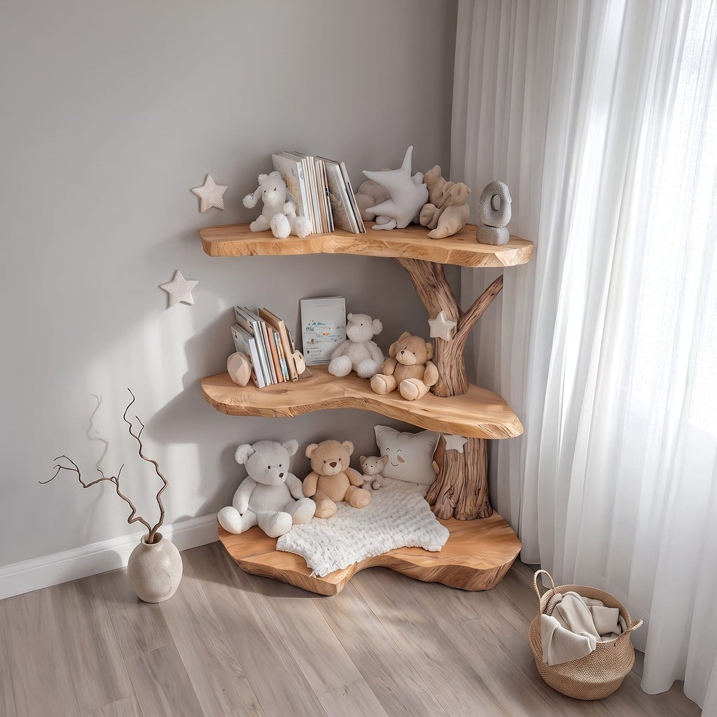 Kids Floating Tree Bookshelf