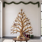 Contemporary Wall Decor with Tree Silhouette, solid wood, built to order