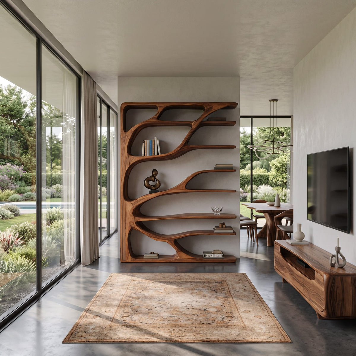 Sculptural Unit Bookshelf
