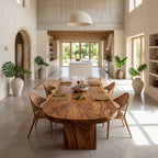 Scandinavian Live Edge Dining Table