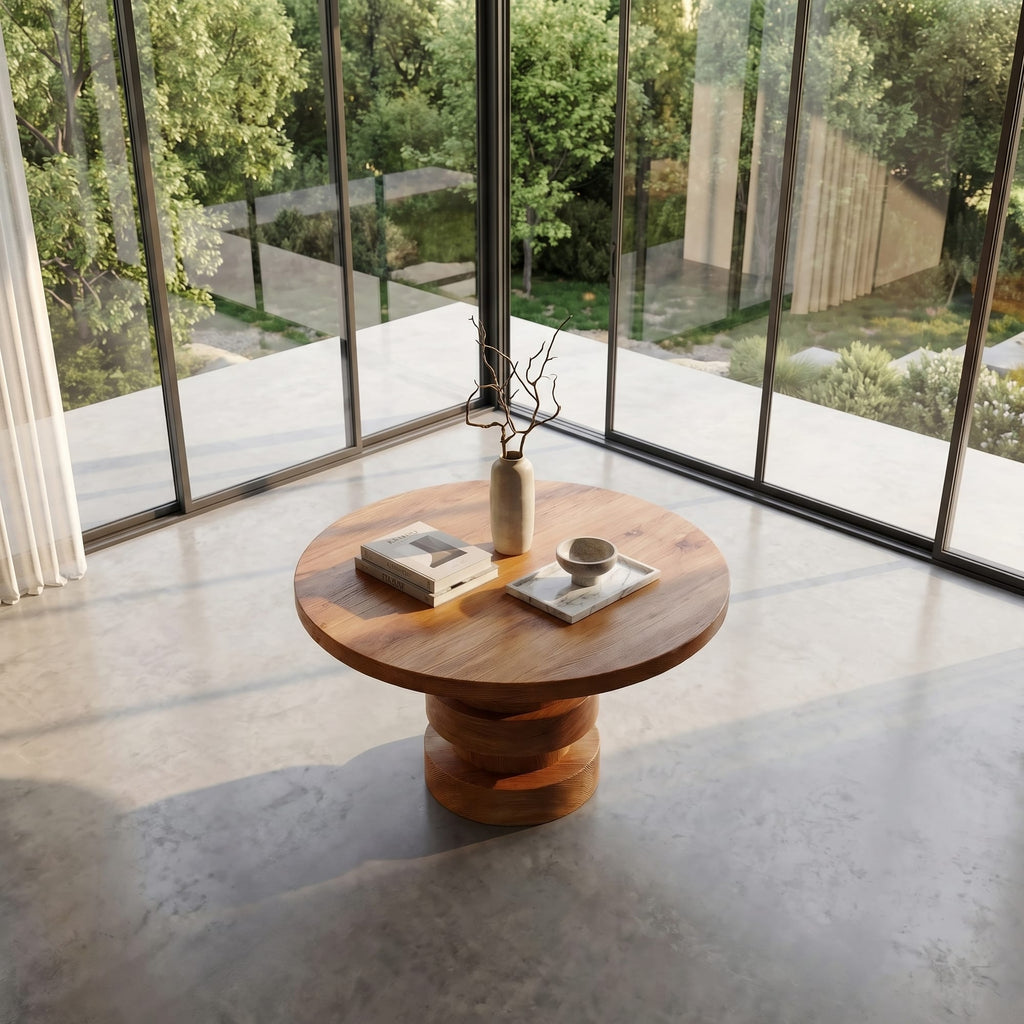 Modern Stacked Console Table