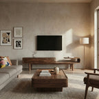 Sculptural Deco TV Cabinet