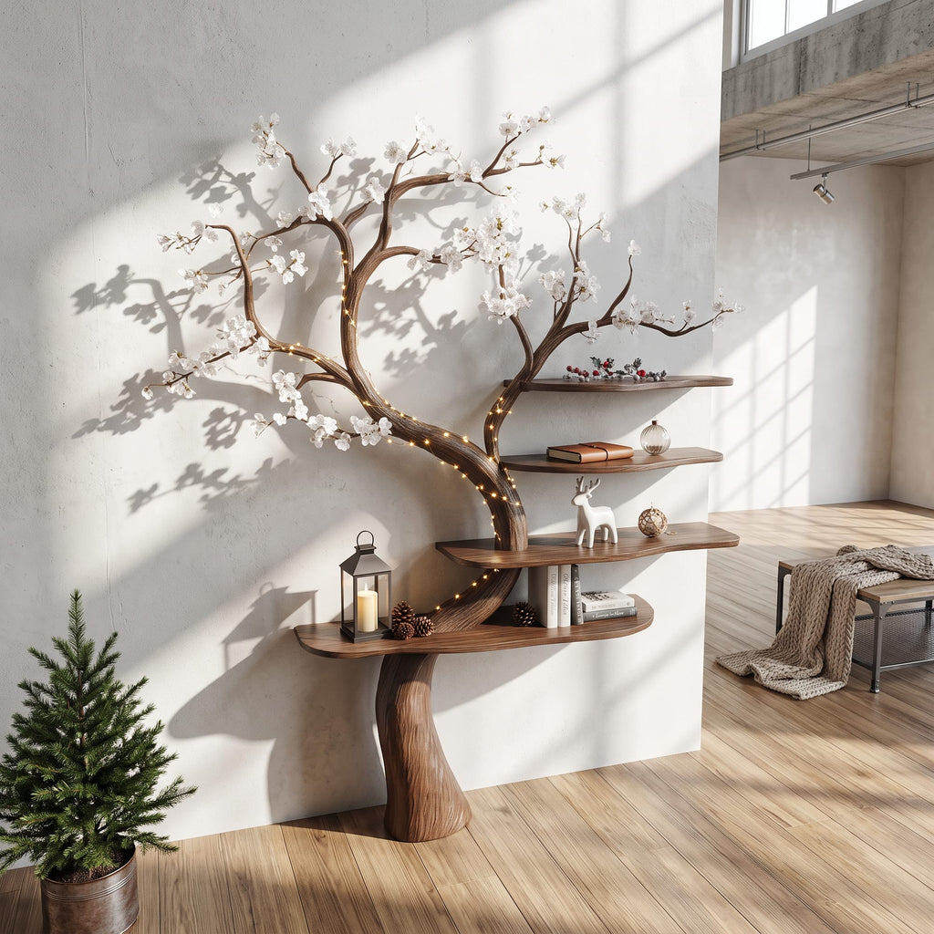 Unit Storage Tree Bookshelf