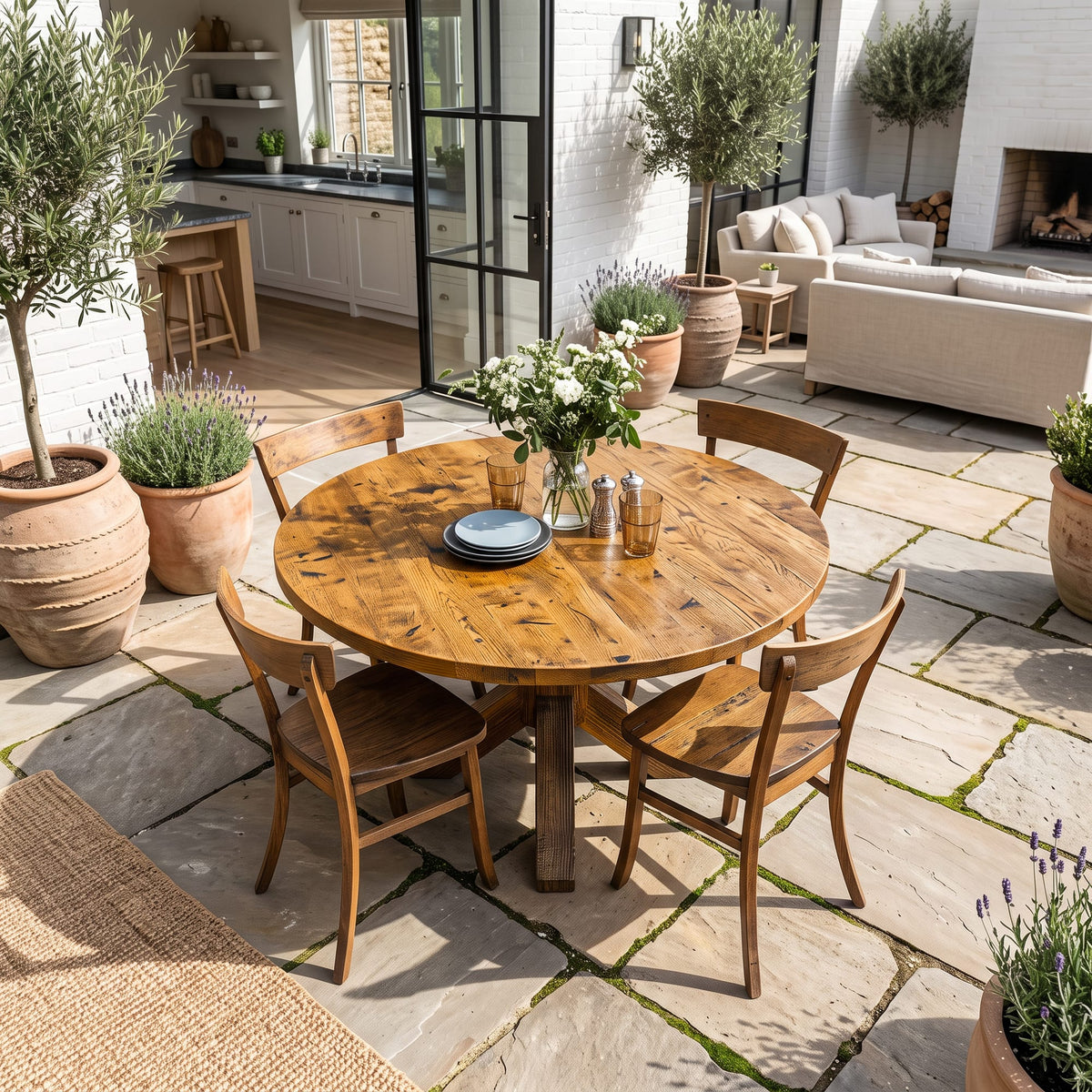 Round Small Dining Table