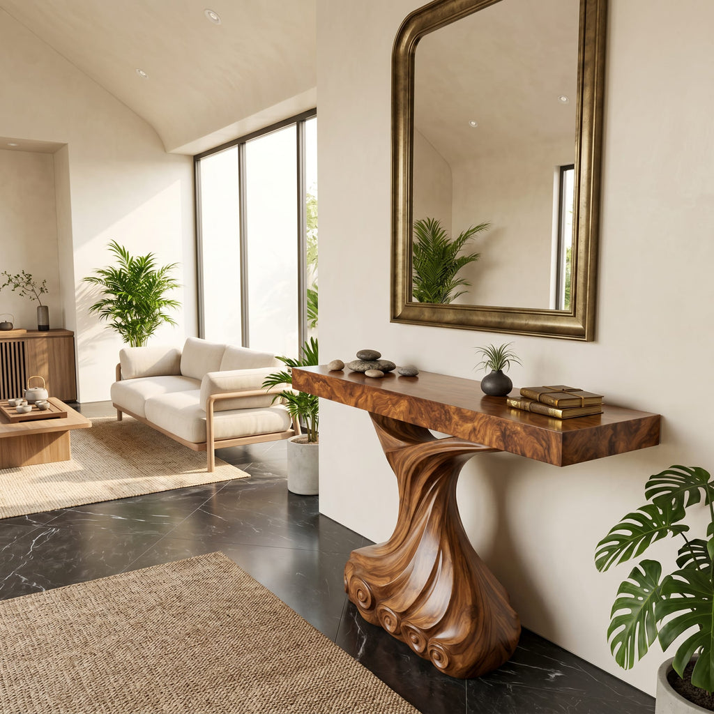 Twist Abstract Console Table