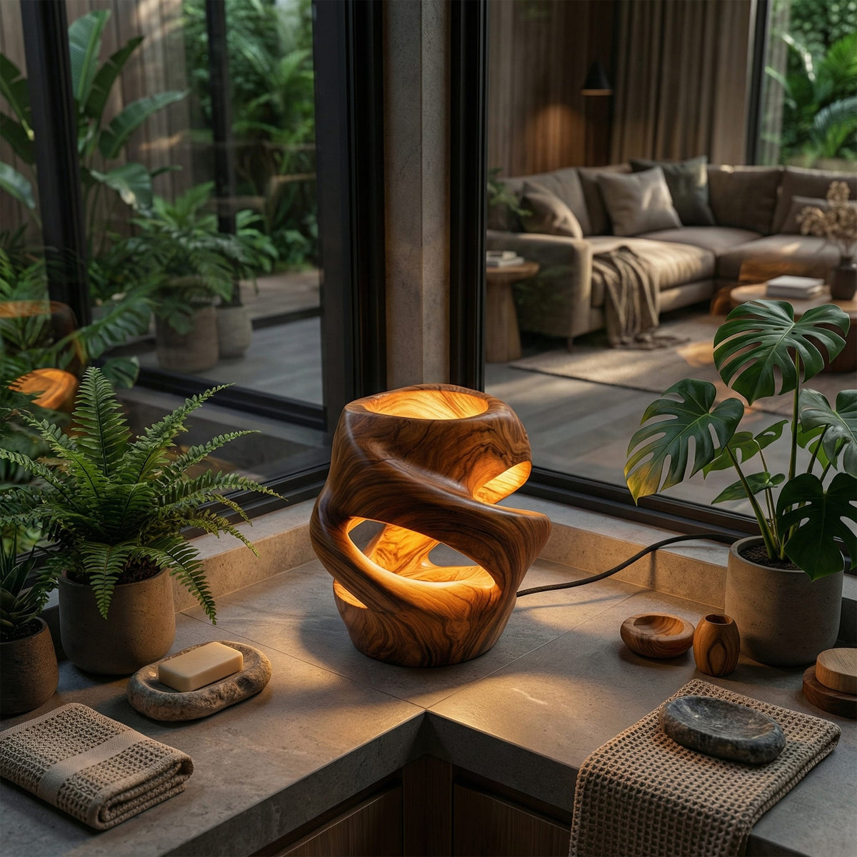 Sculptural Contemporary Countertop